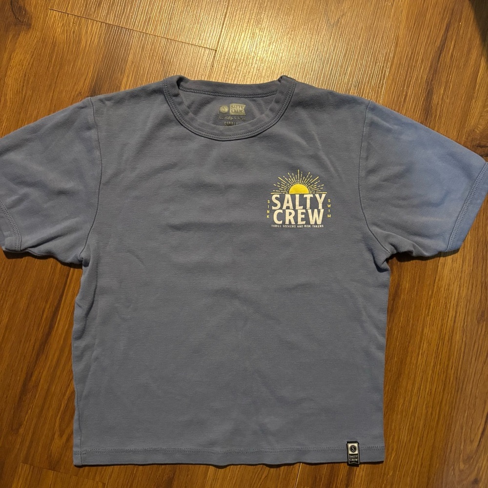 Women's Salty Crew Blue T-Shirt